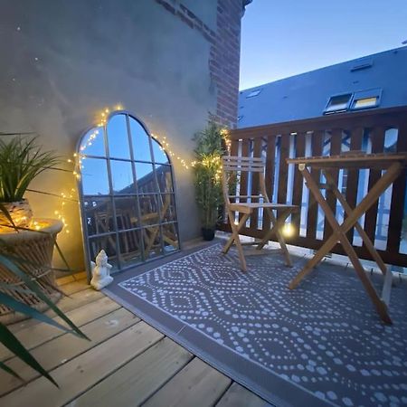 Studio Avec Terrasse A 도빌 외부 사진