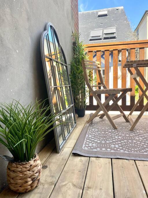 Studio Avec Terrasse A 도빌 외부 사진