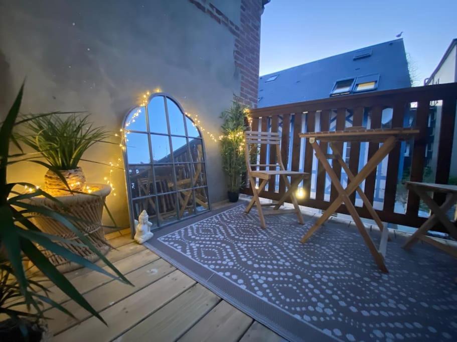 Studio Avec Terrasse A 도빌 외부 사진